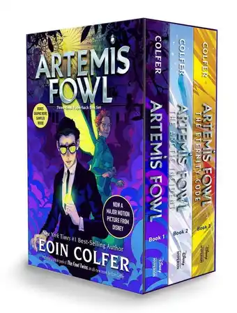 Walmart Artemis Fowl Artemis Fowl 3-Book Paperback Boxed Set-Artemis Fowl, Books 1-3, (Paperback) offer