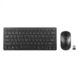 Walmart KM901 Keyboard Mouse Combo 2.4G Wireless 78 Key Mini Keyboard and Mouse Set Portable Office Combo offer