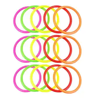 Walmart Zonhebin BESPORTBLE 15cm Plastic Carnival Rings for Outdoor Toss Game offer
