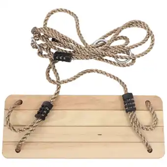 Walmart Wooden Swing Hanging Swing Backyard Decorative Wooden Swing Playground Swing offer