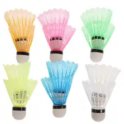 Walmart 12 Pcs Shuttlecock Gold Badminton Shuttlecocks Child Colorful offer