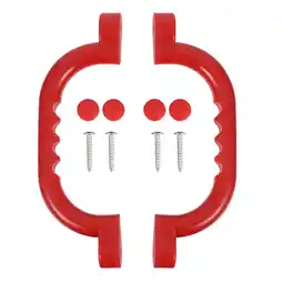 Walmart REACHISE Red Non-Slip Playground Safety Handles for Swing Sets & Barn Doors offer
