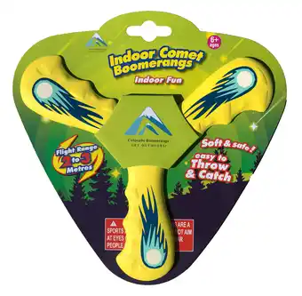 Walmart Comet Boomerangs - Soft and Safe for Kids as young as 6 offer