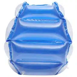 Walmart HOMEMAXS Inflatable PVC Bumper Ball for Kids Playing Safe and Blue offer