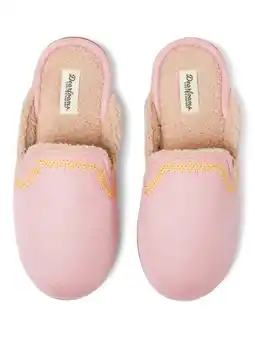 Walmart Dearfoams Cozy Comfort Women's Indoor Outdoor Embroidered Clog Slippers offer