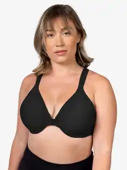 Walmart The Brigitte Racerback - Front-Closure Underwire T-Shirt Bra offer
