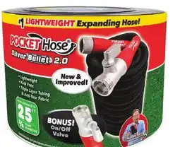 Ace Hardware Pocket Hose 25' Silver Bullet 2.0 Expanding Garden Hose offer