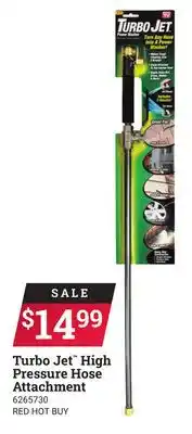 Ace Hardware Turbo Jet High Pressure Hose Attachment offer