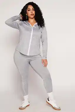 Walmart Womens Plus Size Decorative Stitch Pocket Leggings offer