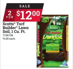Ace Hardware Scotts Turf Builder Lawn Soil, 1 Cu. Ft offer