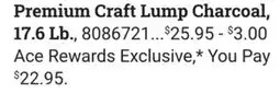 Ace Hardware Premium Craft Lump Charcoal offer