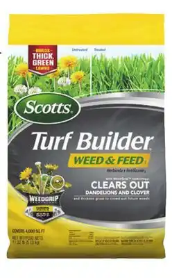 Ace Hardware Scotts Turf Builder Weed & Feed offer