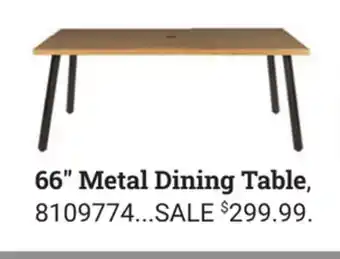 Ace Hardware 66 Metal Dining Table offer