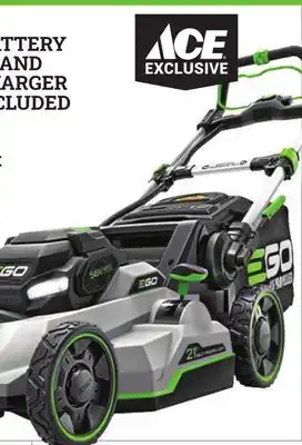 Ace Hardware EGO POWER + 56V Select Cut XP Touch Drive Self-Propelled Mower Kit offer