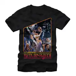 Walmart Men's Star Wars Movie Poster Graphic Tee Black Medium offer