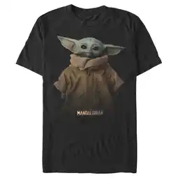 Walmart Men's Star Wars: The Mandalorian The Child Jacket Graphic Tee Black Medium offer