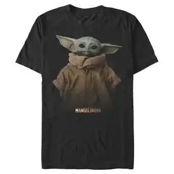 Walmart Men's Star Wars: The Mandalorian The Child Jacket Graphic Tee Black Medium offer