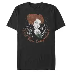 Walmart Men's Hocus Pocus Winifred Comprehend Quote Graphic Tee Black Medium offer
