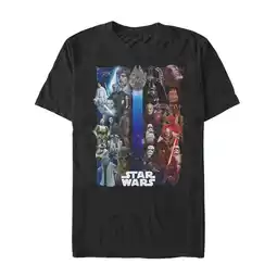 Walmart Men's Star Wars Epic Showdown Poster Graphic Tee Black 3X Large offer