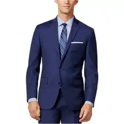 Walmart Ryan Seacrest Mens Modern Fit Two Button Blazer Jacket, Blue, 38 Long offer