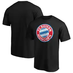 Walmart Men's Black Bayern Munich Official Logo T-Shirt offer