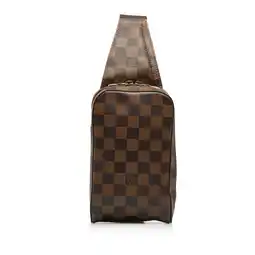 Walmart Pre-Owned Louis Vuitton Damier Geronimos (old) Shoulder Bag, Body Waist Bag N51994... (Good) offer