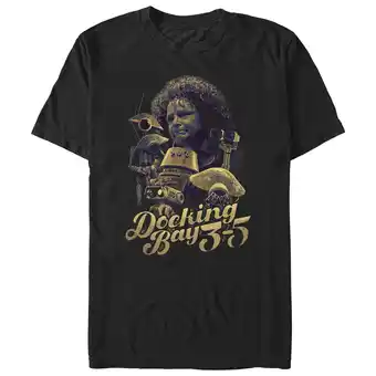 Walmart Men's Star Wars: The Book of Boba Fett Peli Motto Docking Bay 3-5 Graphic Tee Black Medium offer