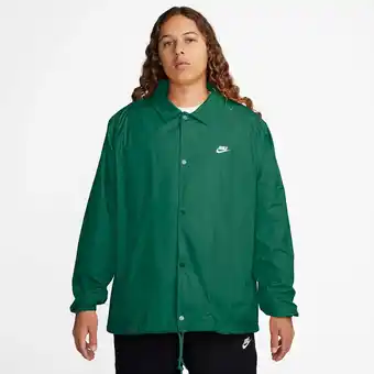 Walmart Men's Nike Club Coach's Jacket Color: Malachite Green Size: XXL offer