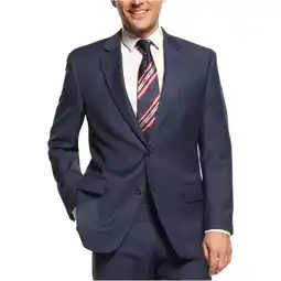 Walmart Michael Kors Mens Blue Two Button Blazer Jacket, Blue, 42 Regular offer