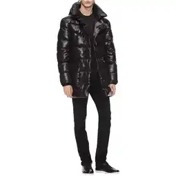 Walmart Calvin Klein Mens Oversized Puffer Jacket, Black, X-Small offer