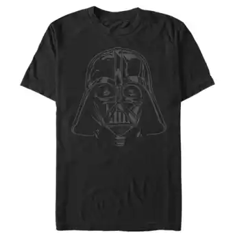 Walmart Men's Star Wars Darth Vader Helmet Graphic Tee Black X Large offer