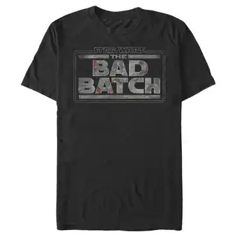 Walmart Men's Star Wars: The Bad Batch Logo Graphic Tee Black Large offer