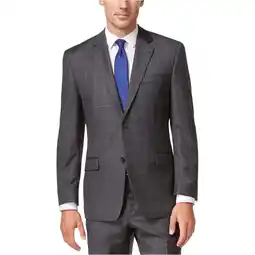 Walmart Shaquille O'neal Mens Professional Two Button Blazer Jacket, Grey, Big & Tall, 50 Regular offer