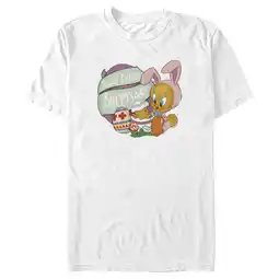 Walmart Men's Looney Tunes Sweet Easter Surprise Graphic Tee White X Large offer
