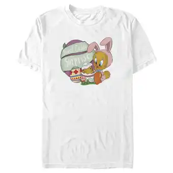 Walmart Men's Looney Tunes Sweet Easter Surprise Graphic Tee White X Large offer
