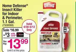 Ace Hardware Home Defense Insect Killer for Indoor & Perimeter, 1.1 Gal offer