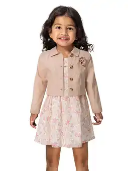 Walmart Little Lass Toddler Girl Dress and Jacket 2-Piece Set, Sizes 2T-4T offer