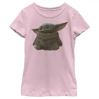 Walmart Girl's Star Wars: The Mandalorian The Child Portrait Graphic Tee Light Pink X Small offer