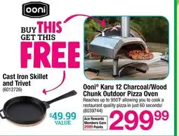 Ace Hardware Ooni Karu 12 Charcoal/Wood Chunk Outdoor Pizza Oven offer