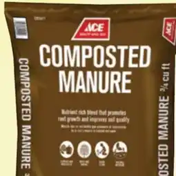 Ace Hardware Composted Manure, 3/4 Cu. Ft offer