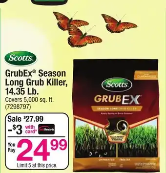 Ace Hardware Scotts GrubEx Season Long Grub Killer, 14.35 Lb offer