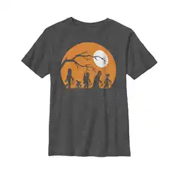 Walmart Boy's Star Wars Halloween Characters Trick or Treat Graphic Tee Charcoal Heather Medium offer
