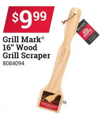 Ace Hardware Grill Mark 16 Wood Grill Scraper offer