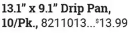 Ace Hardware Weber 8.6 x 6 Aluminum Drip Pan, 10/Pk offer