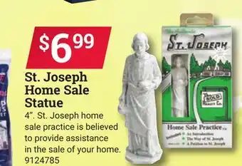 Ace Hardware St. Joseph Home Sale Statue offer
