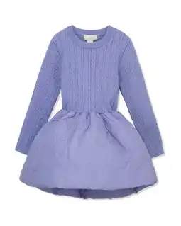 Walmart Peek girls Kids Sweaterdress, G6-7, Blue offer