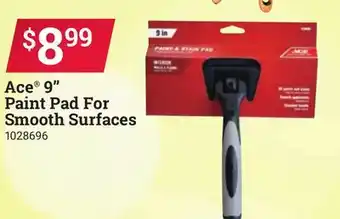 Ace Hardware Ace 9 Paint Pad For Smooth Surfaces offer