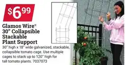 Ace Hardware Glamos Wire 30 Collapsible Stackable Plant Support offer