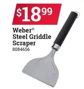 Ace Hardware Weber Steel Griddle Scraper offer