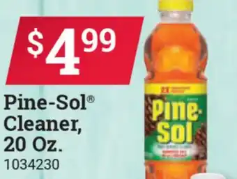 Ace Hardware Pine-Sol Cleaner, 20 Oz offer